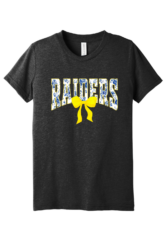 Raiders Floral Bow Apparel
