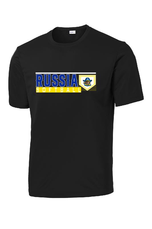 Russia Softball Plate Apparel