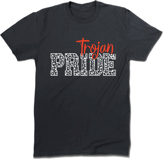 Trojan Pride Leopard  Apparel
