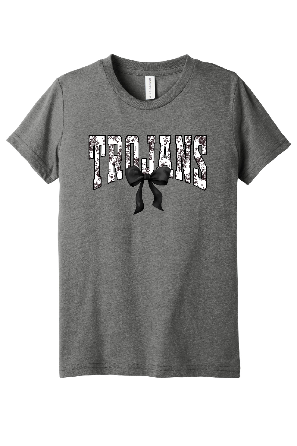 Trojans Floral Bow Apparel