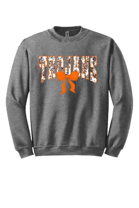 Trojans Floral Bow Apparel