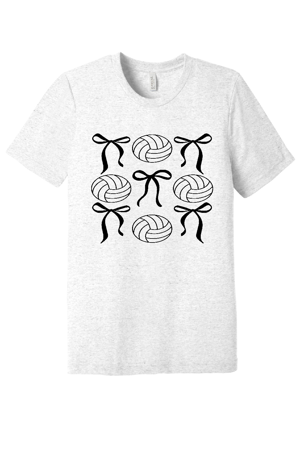Volleyball Bow Tee