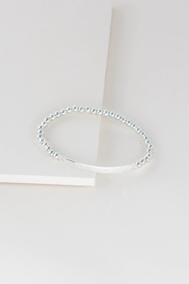 Beaded Plate Bracelet