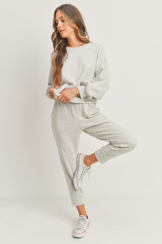 French Terry Crop Jogger