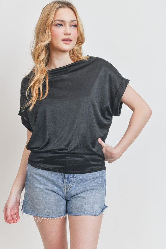Cuffed Dolman Top