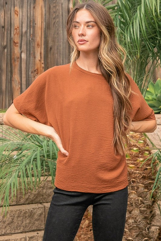 Boxy Blouse Top