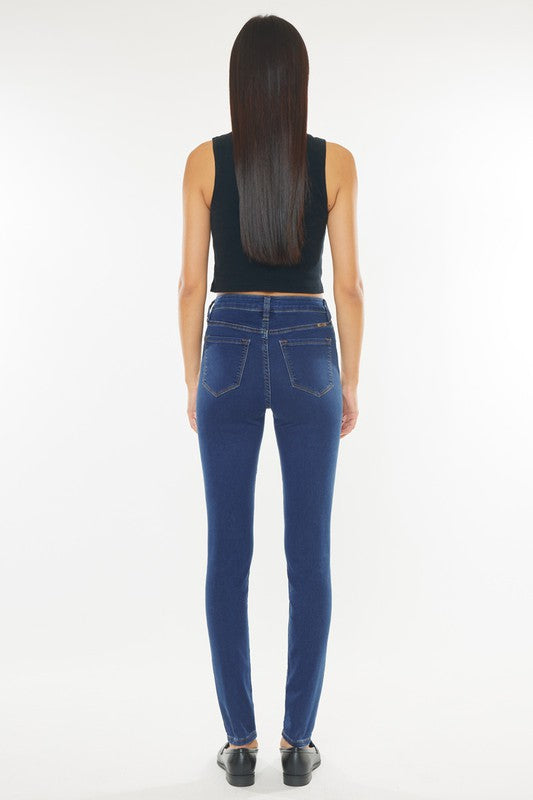 Dark High Rise Super Skinny
