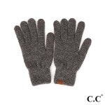 CC Heather Knit Gloves