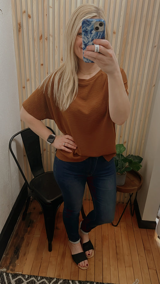 Boxy Blouse Top