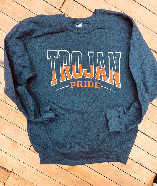 Youth Trojan Pride Two Top Sweatshirts