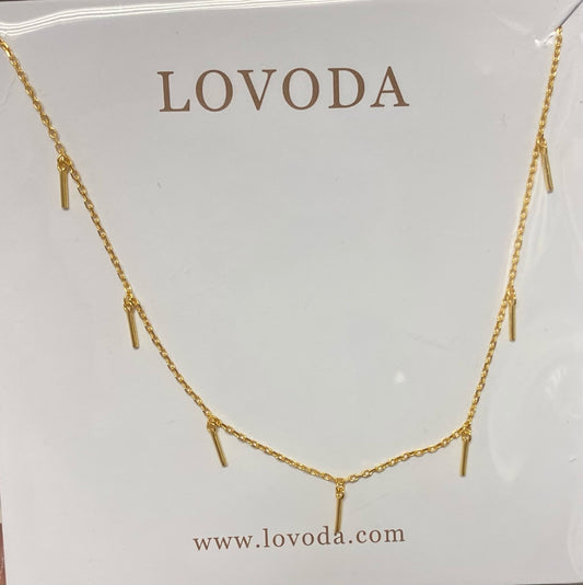 Bar Tassel Necklace