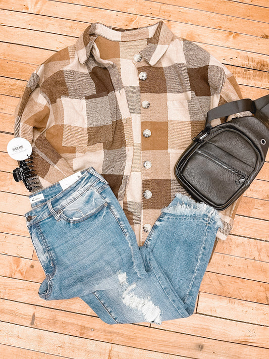 Plus Double Fray Ankle Skinny Jean
