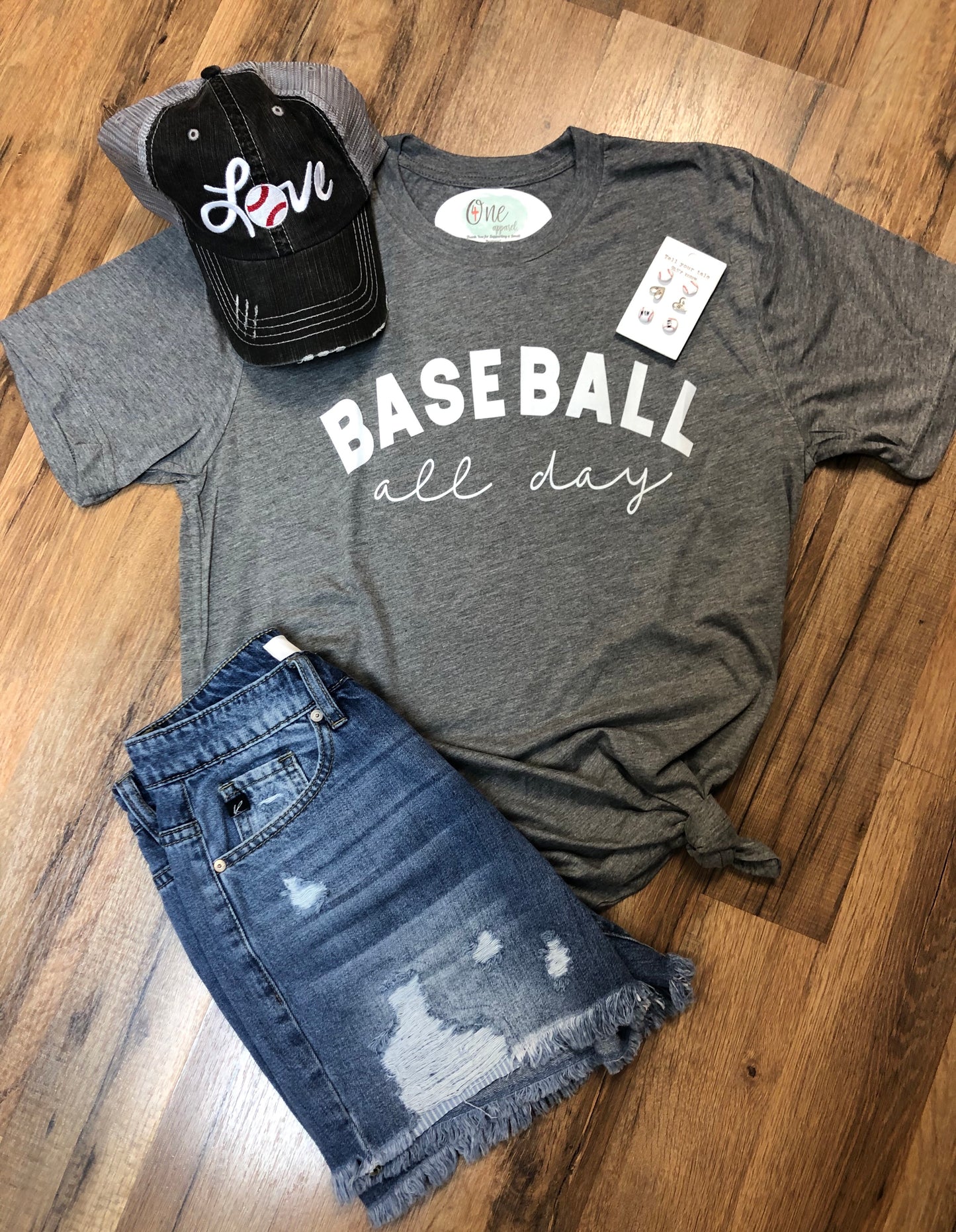 Baseball All Day Tee