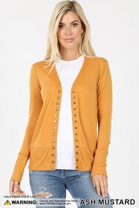 Snap Button Cardigan