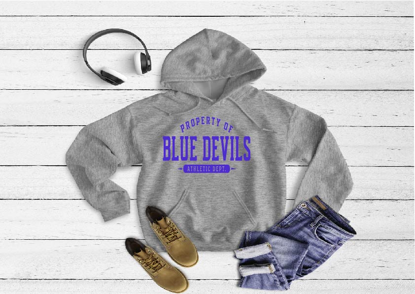 Property of Blue Devils Apparel