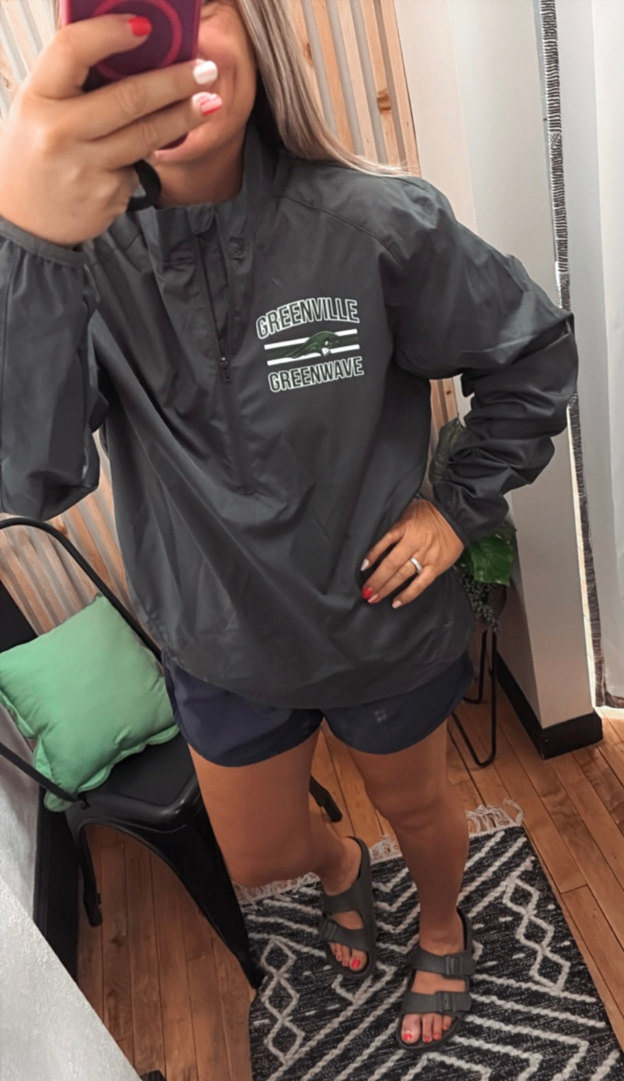 Greenville1 1/2 Zip WIndbreaker