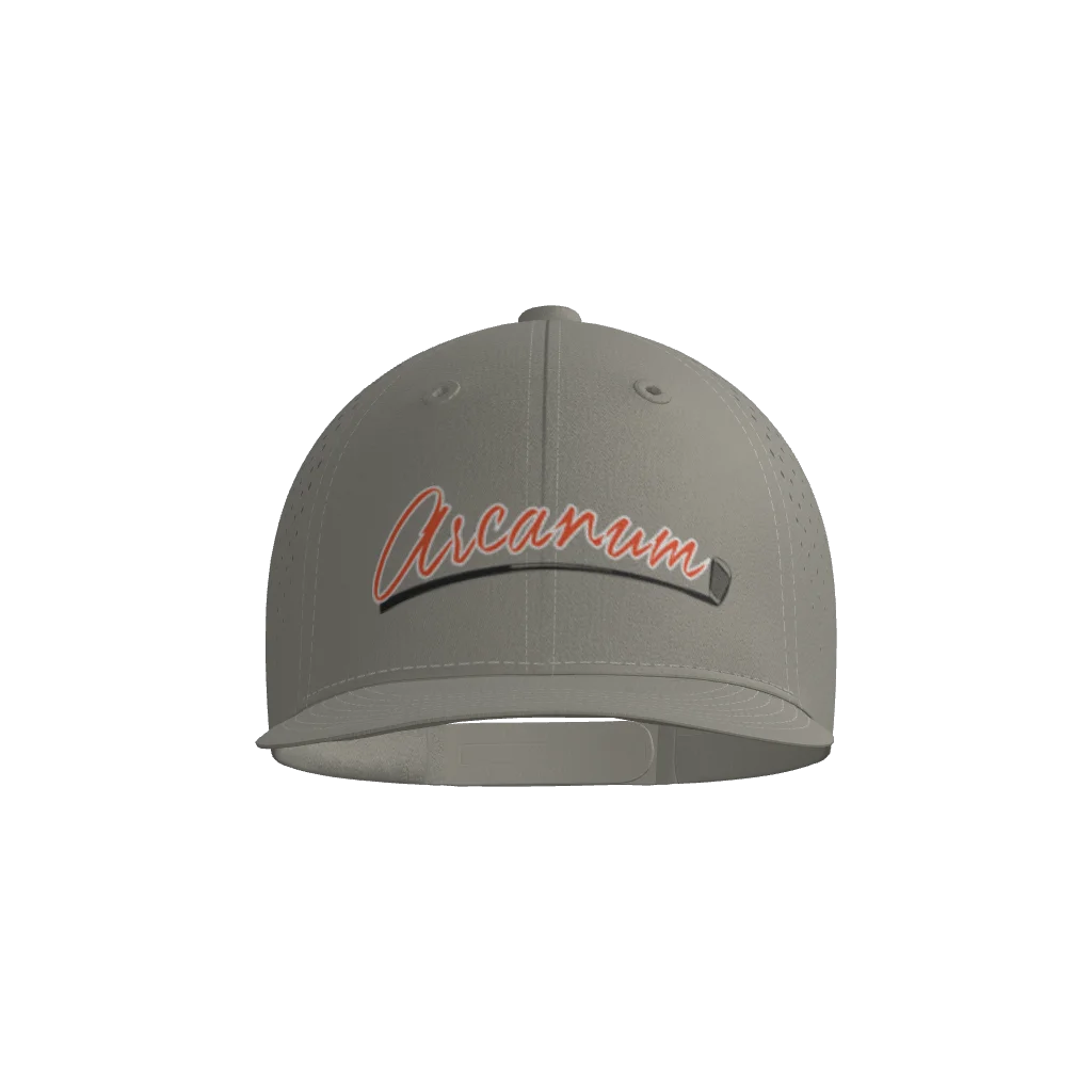 Arcanum Golf Embroidered Snap Back Hat