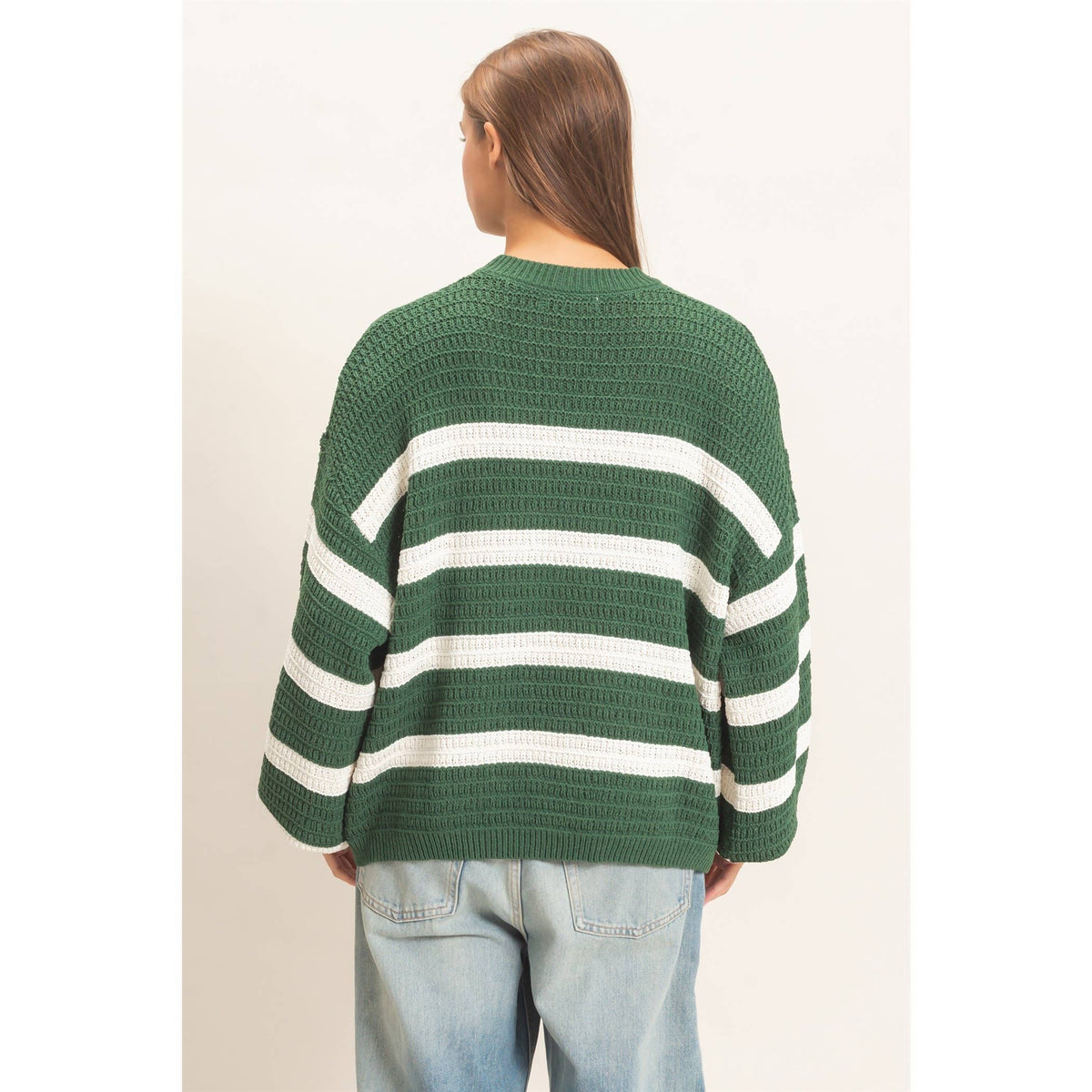 Striped Oversized Sweater