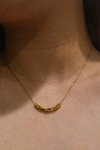 Gold Cube Necklace