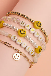 Smiley Multi Bracelet
