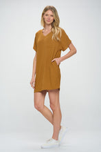 Crinkle T Shirt Dress