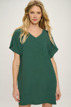 Crinkle T Shirt Dress