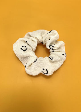 Soft Smiley Hair Scrunchies