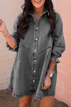 Black Denim Dress