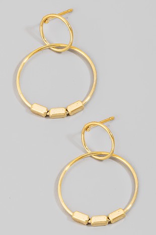 Hoop Link Earrings