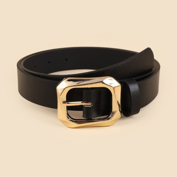 Rectangle Buckle Belt