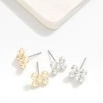 Dainty Stud Cross Earrings