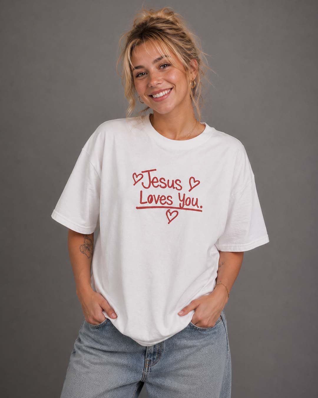 Paid in Full Jesus Loves You Tee