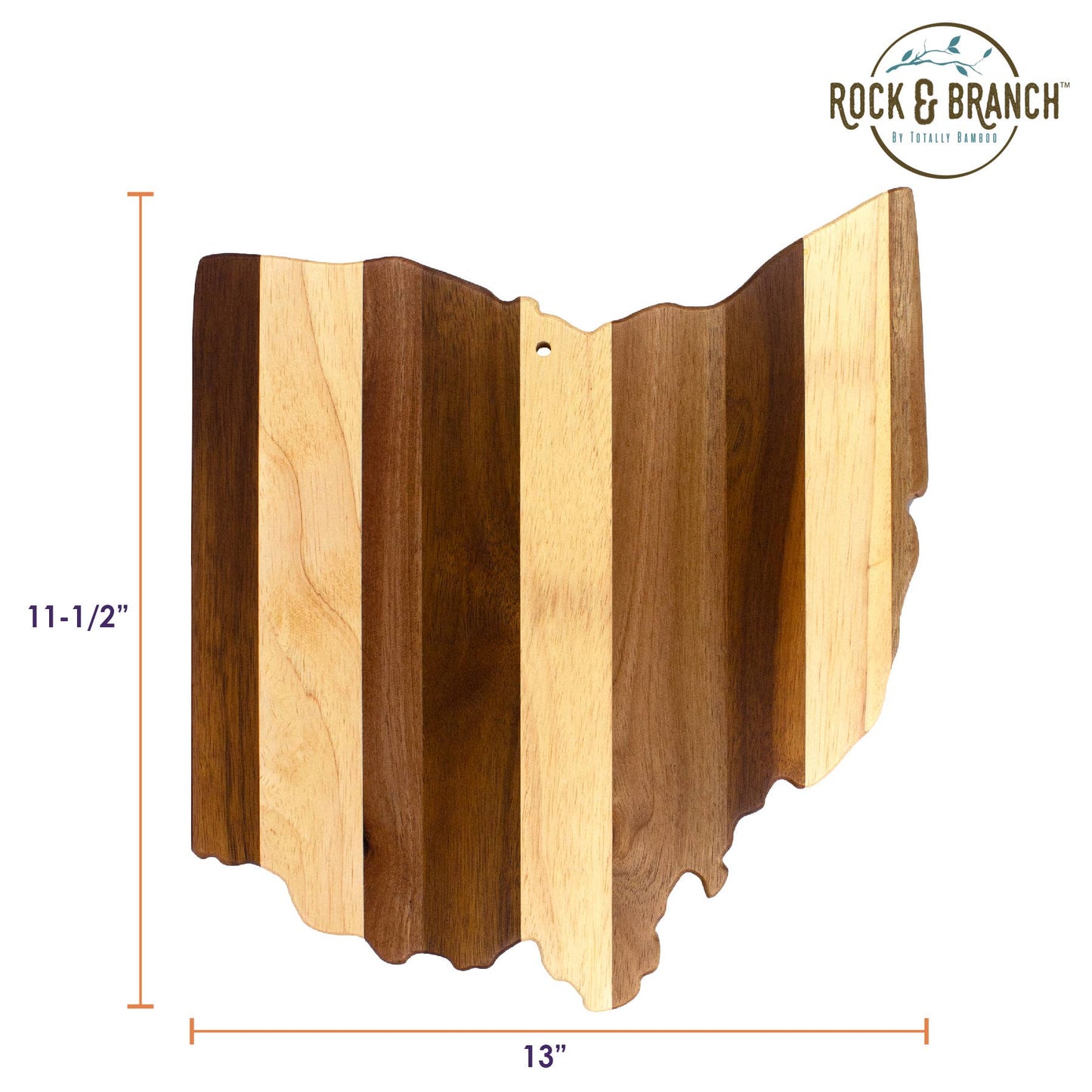 Rock & Branch® Shiplap Series Ohio Serving Board