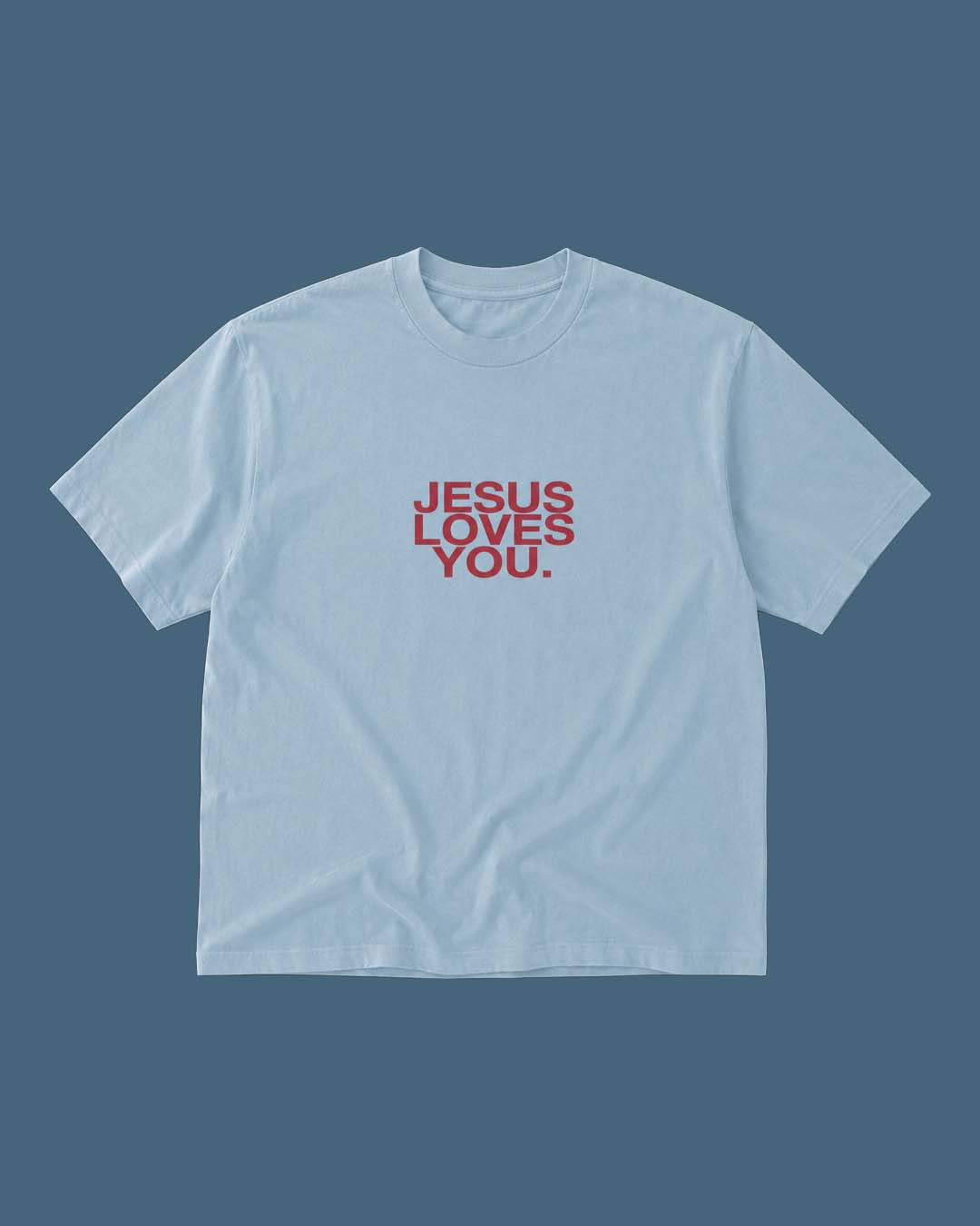 Comfort Colors Logo Tee Seaside Blue
