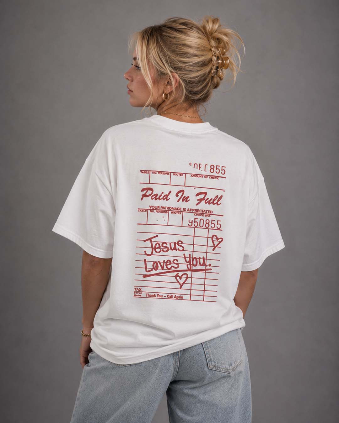 Paid in Full Jesus Loves You Tee