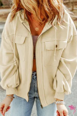 Apricot Flap Pocket Jacket