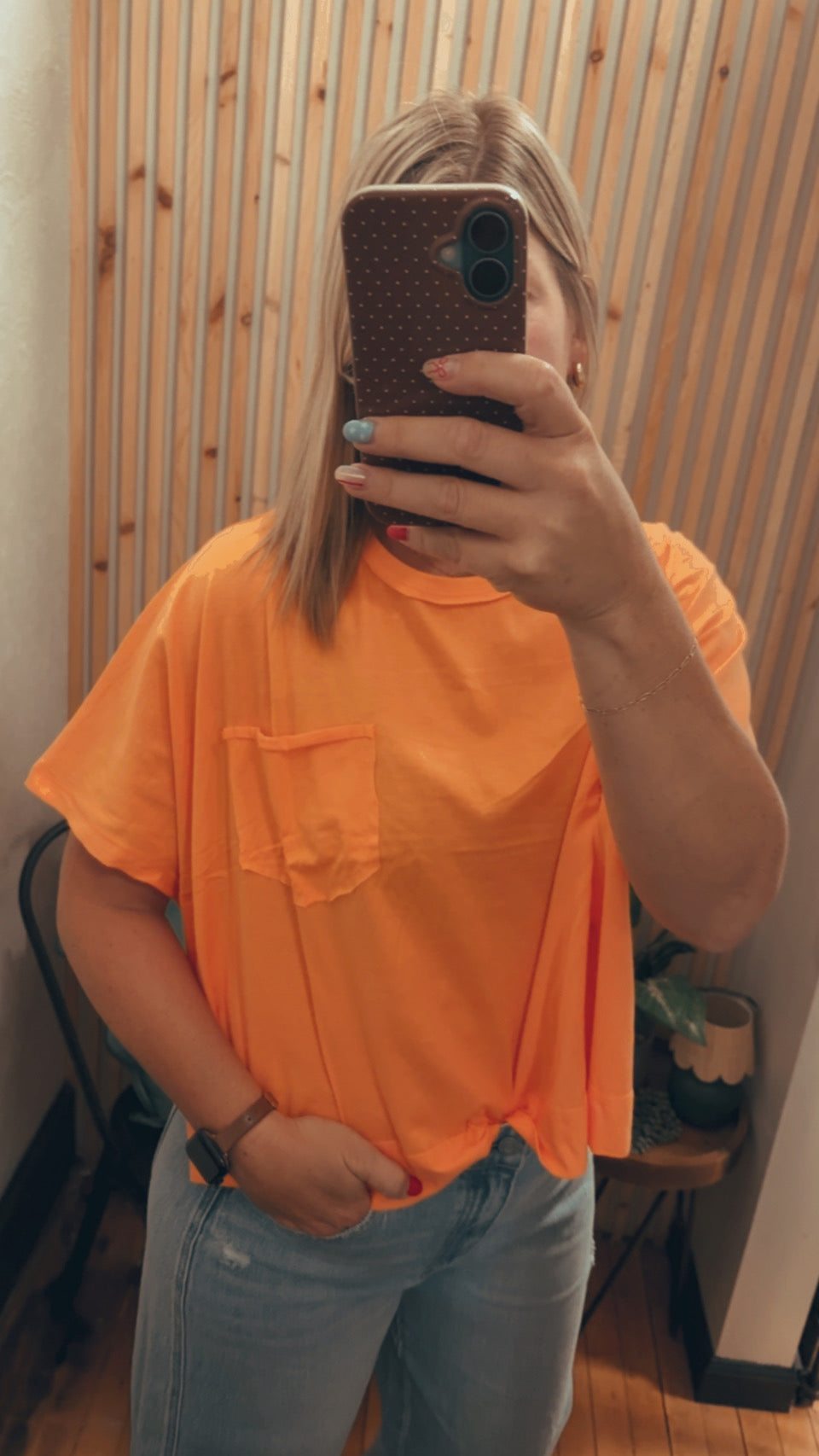 Pocket Boxy Tee