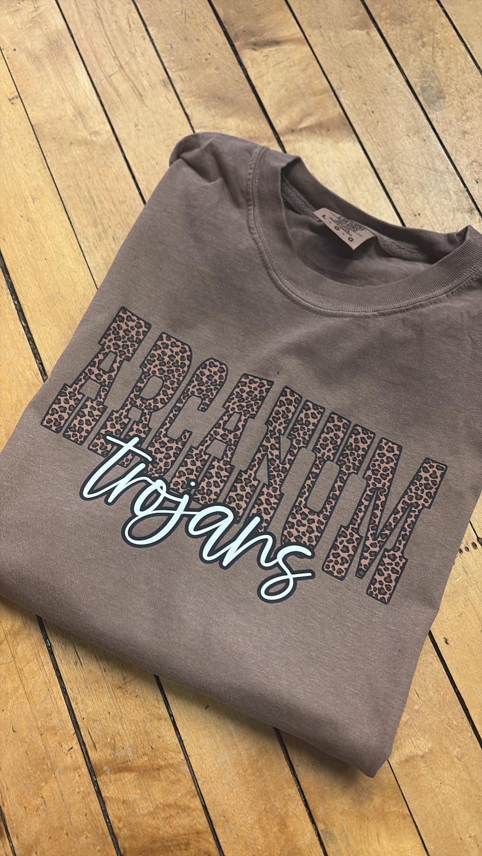 Arcanum Leopard Espresso Comfort Tee