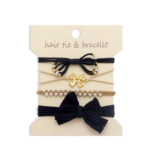 Boho Dual Function Hair Tie Bracelet