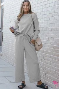 Gray Slouchy Outfit