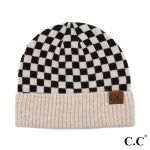 Checkered Beanie