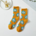 Smile Daisy Print Socks