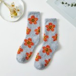 Smile Daisy Print Socks