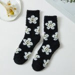 Smile Daisy Print Socks