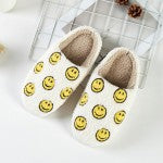 Happy Face Slide on Slippers
