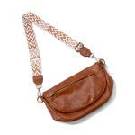 Leather Fold Over Cross Body