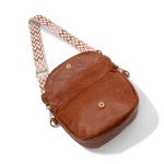 Leather Fold Over Cross Body