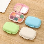 Eight Compartment Pill Case