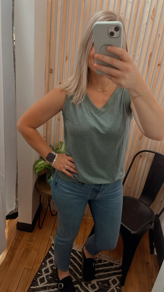 Vneck Tank