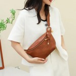 Vegan Leather Fanny Sling Bag